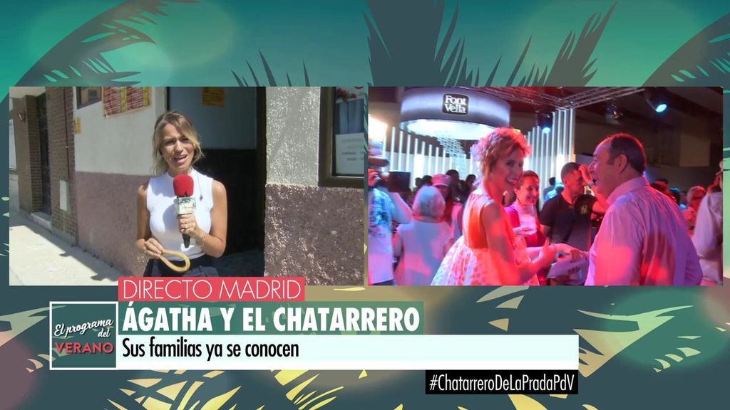 La primera cita de Agatha Ruiz de la Prada y 'El Chatarrero', en la cafetería del tanatorio de Parla