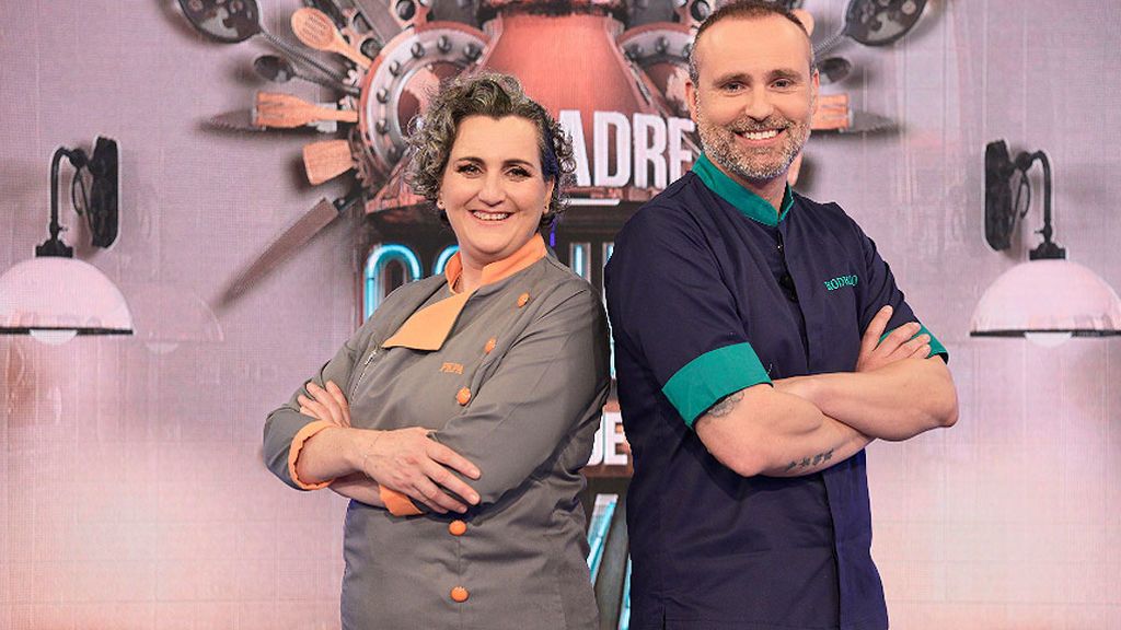 Pepa Muñoz y Rodrigo de la Calle, los chefs de 'Mi madre cocina mejor que la tuya'