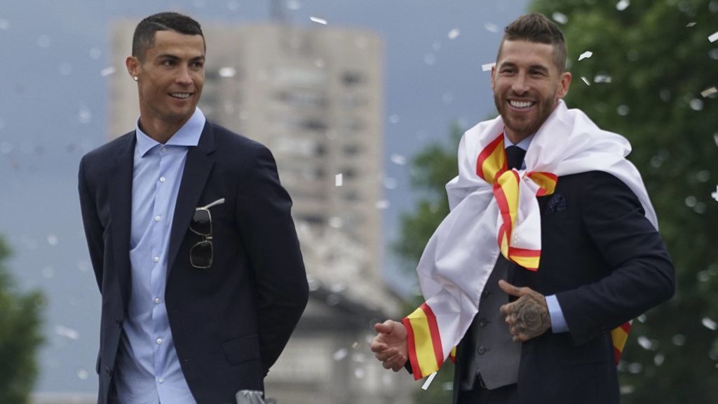 De Ramos, a Bale: así despidió el vestuario del Real Madrid a Cristiano De Ramos, a Bale: así despidió el vestuario del Real Madrid a Cristiano
