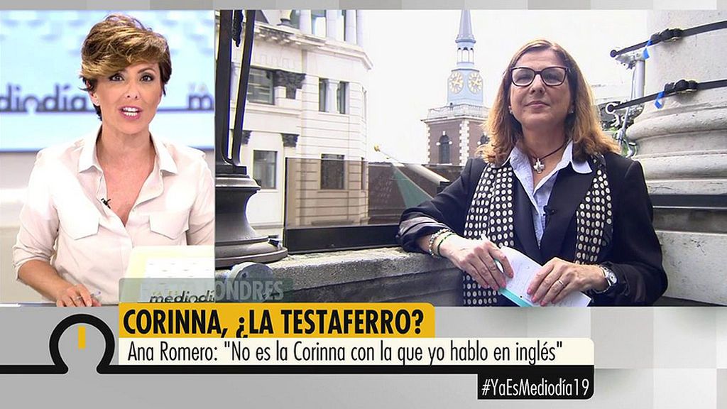 Ana Romero no reconoce a Corinna en los audios: “Suena a producciones Villarejo”