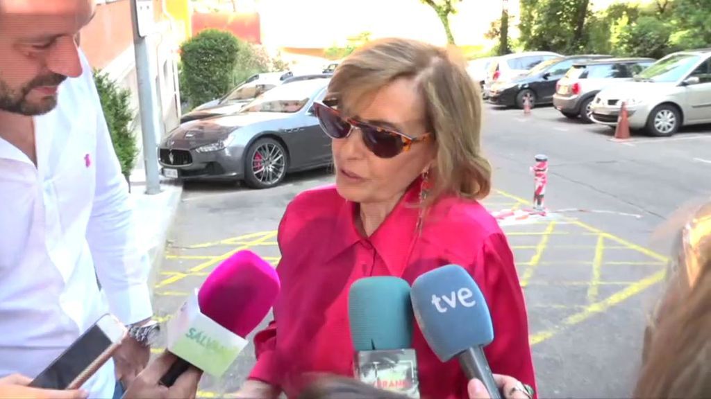 María Teresa Campos, momentos antes del alta a Terelu: "Estamos felices. No tiene nada"
