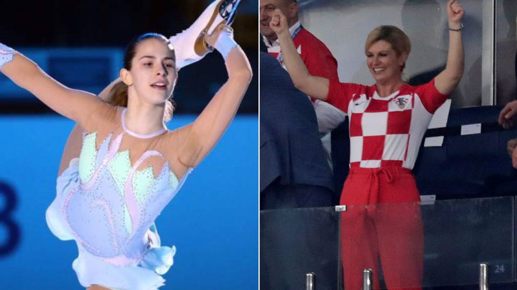 ¡La fan número uno de Croacia en la final del Mundial! Hija de la presidenta y promesa del patinaje sobre hielo ¡La fan número uno de Croacia en la final del Mundial! Hija de la presidenta y promesa del patinaje sobre hielo