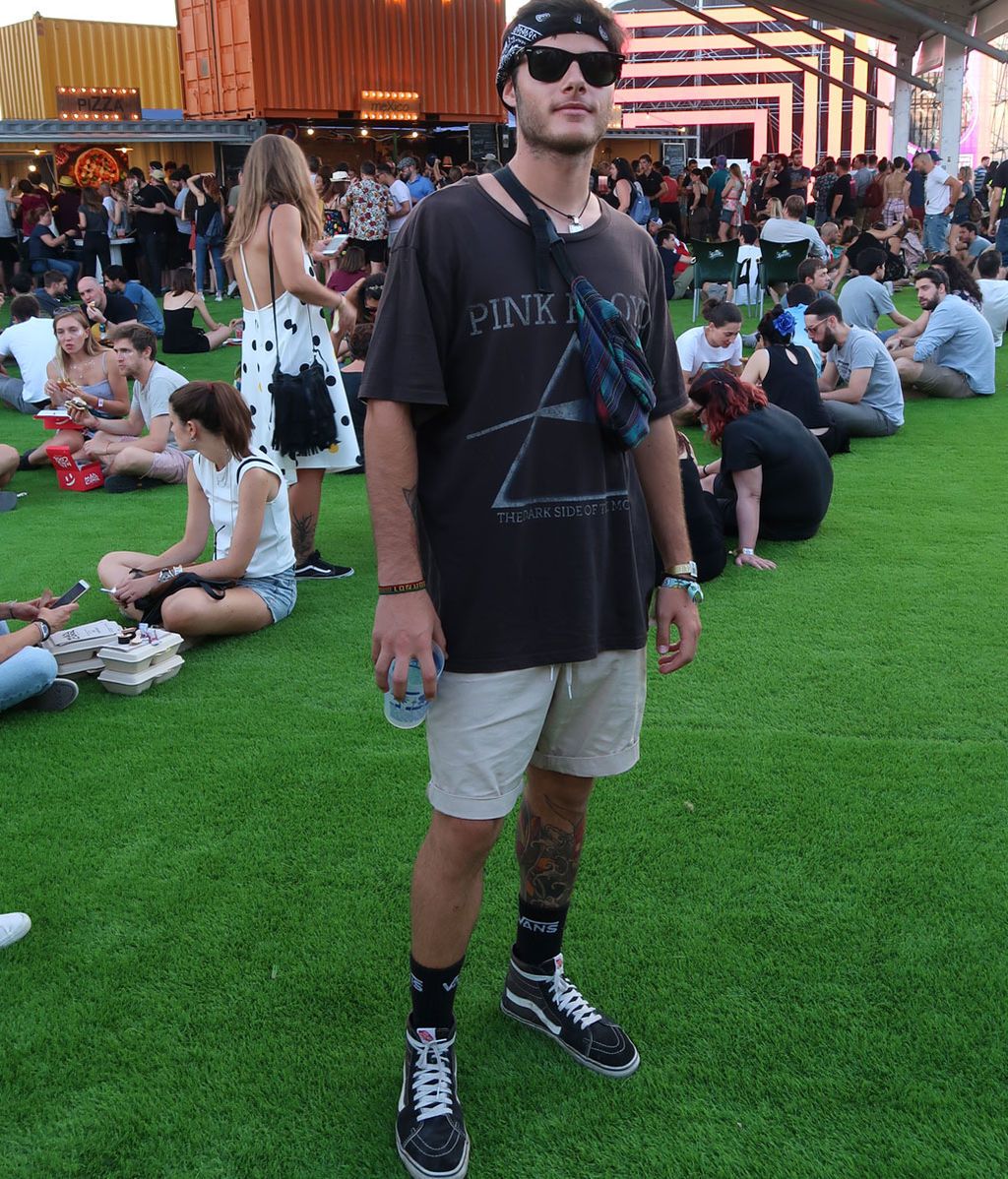 Shorts, estampados hawaianos y bien de glitter: lo más granado del 'street style' del Mad Cool 2018