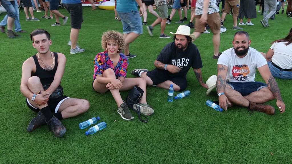 Shorts, estampados hawaianos y bien de glitter: lo más granado del 'street style' del Mad Cool 2018