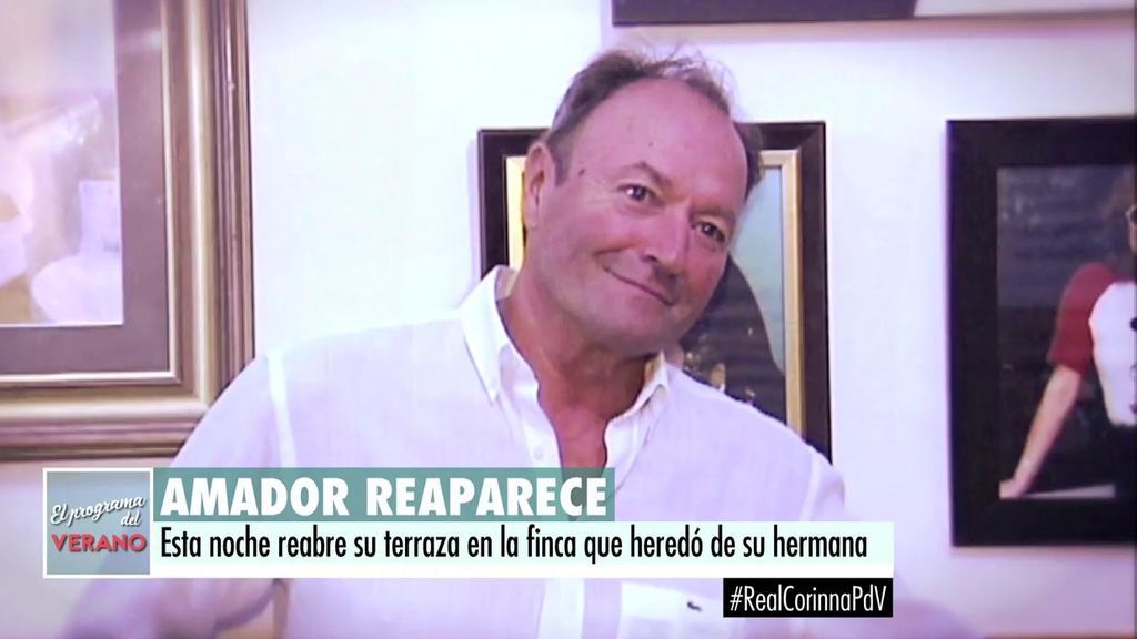 Amador reabre la terraza de verano en la finca que heredó de Rocío Jurado