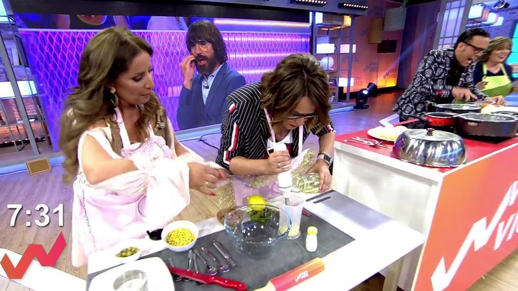 Toñi, Raquel Salazar, Torito y su madre compiten por ser los mejores cocineros: ¡Caos entre fogones!