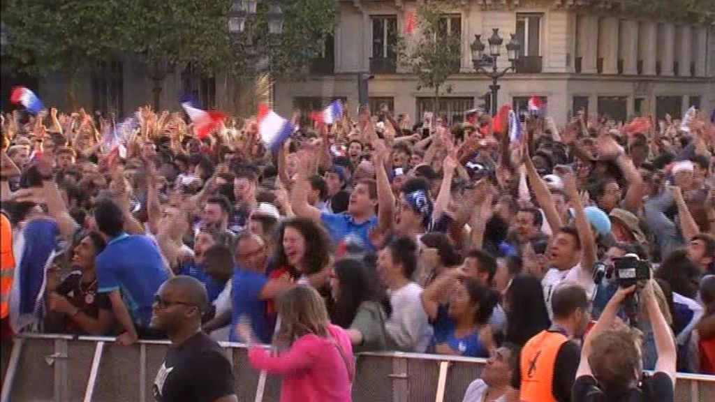 Francia vibra con su segunda victoria mundial