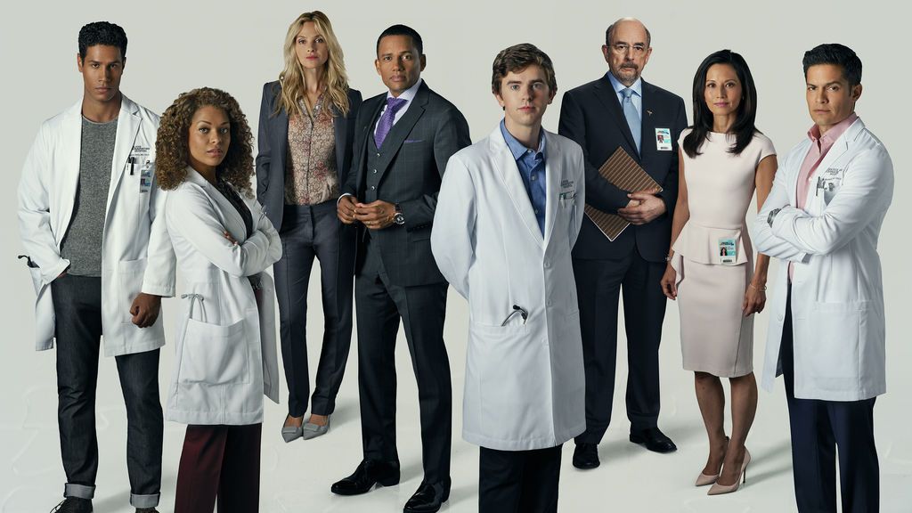 Elenco principal de la primera temporada de 'The good doctor'.