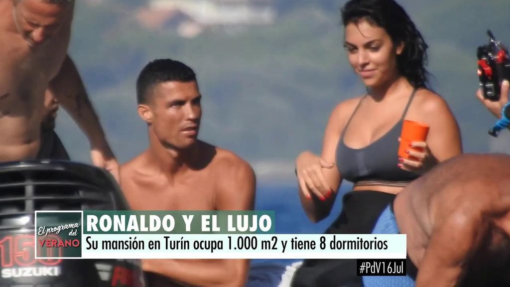 Cristiano Ronaldo y Georgina: sus lujosas vacaciones en Grecia y la mansión que les espera en Turín