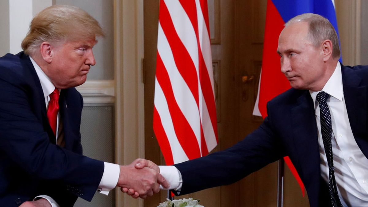 Donald Trump, tras reunirse con Vladimir Putin: "Ha sido un buen comienzo" Donald Trump, tras reunirse con Vladimir Putin: "Ha sido un buen comienzo"