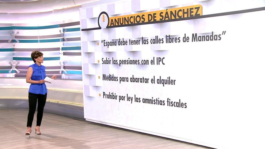 Los planes de Gobierno de Pedro Sánchez