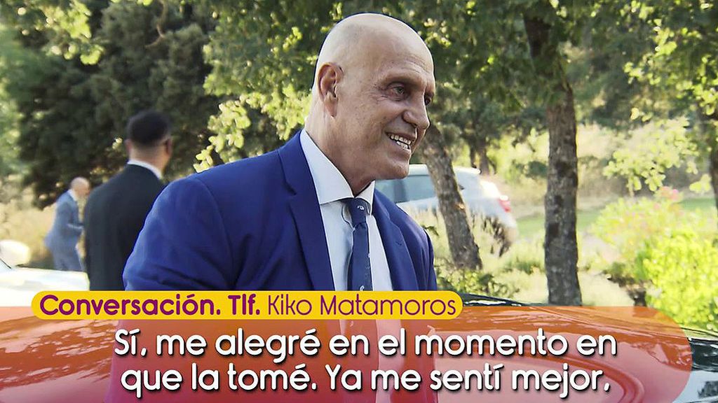 Kiko Matamoros nos cuenta cómo vivió la boda de su hijo y el mensaje que le escribió tras el enlace