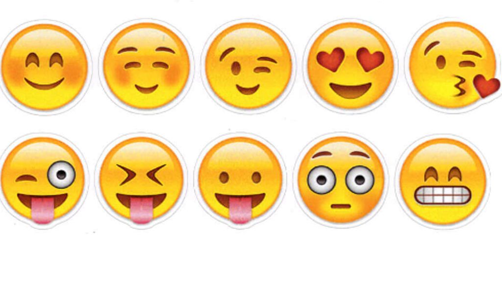 Día Mundial del Emoji:  las caritas sonrientes con besos y corazones, los más usados