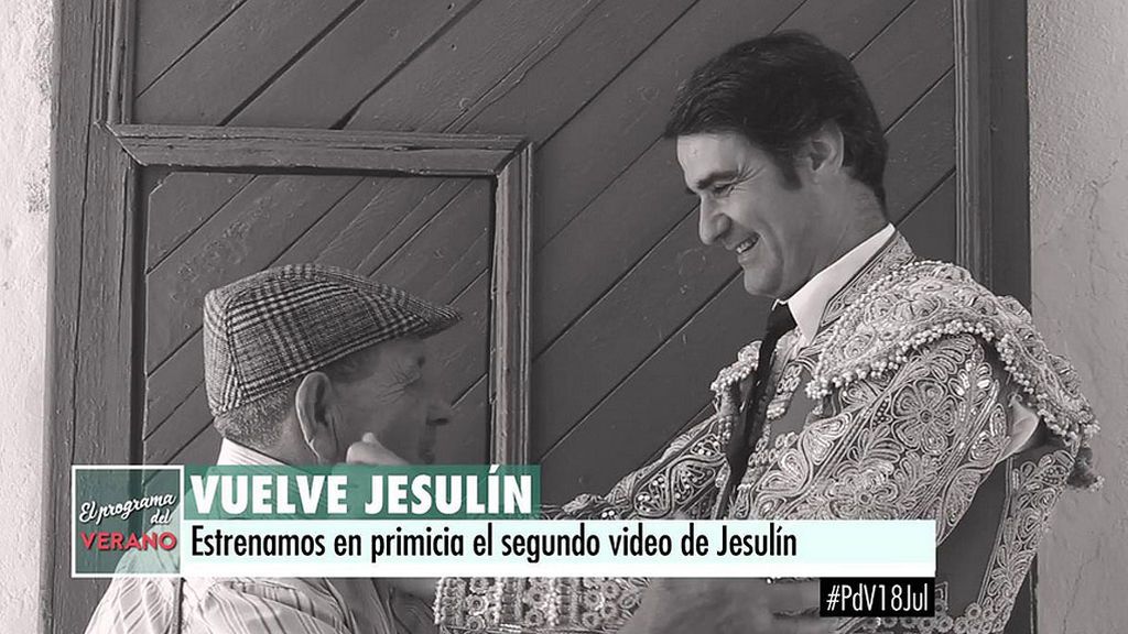 En primicia: El segundo vídeo del regreso de Jesulín a los ruedos