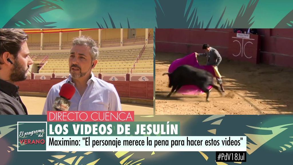 Maximino Pérez: "Hemos confiado en la reaparición de Jesulín porque ha sido la máxima figura de éste país"