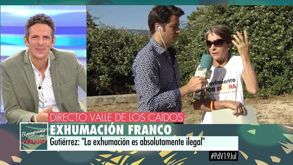 Pilar Gutiérrez, de ‘Movimiento por España’: “Franco se molestó en sacar los cadáveres de sus enemigos de las cunetas y darles una sepultura dignísima”