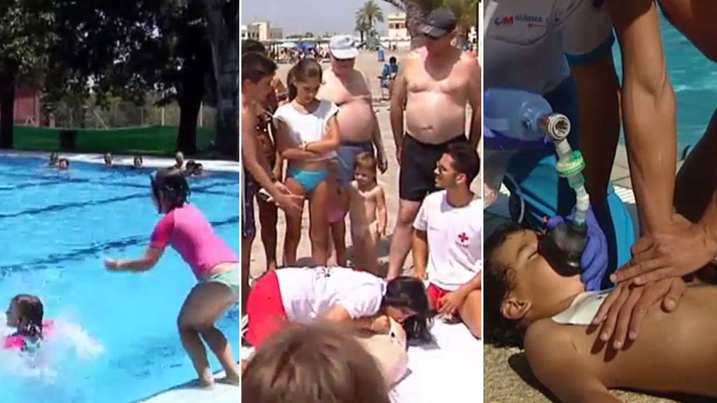 Alerta ahogamientos en playas y piscinas: son ya la segunda causa de mortalidad infantil en España
