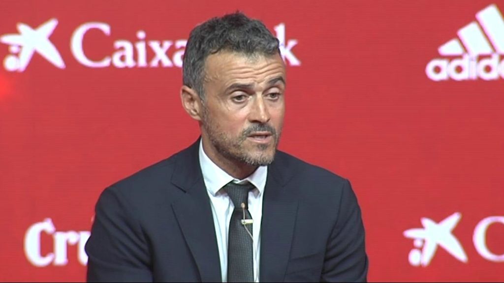 Luis Enrique: "Aún no he hablado con los jugadores, me he dedicado a conocer la Federación"