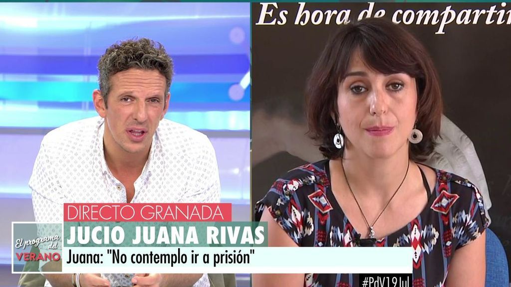 Juana Rivas: “No está bien que a una mujer que protege a sus hijos y huye del maltrato vaya a la cárcel”