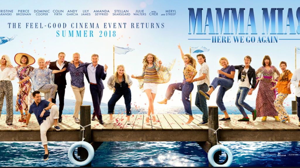 Meryl Streep vuelve con 'Mamma Mia! Una y otra vez' en los estrenos de esta semana