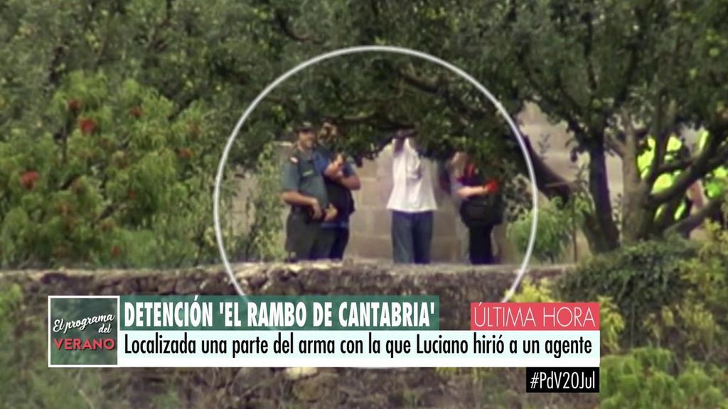 ‘El Rambo de Cantabria’ despiezó su arma y la escondió en el monte