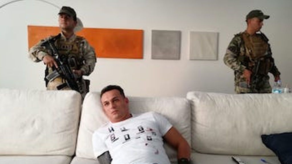 Trepidante detención de un jefe narco brasileño que se escondía en la casa de un exfutbolista