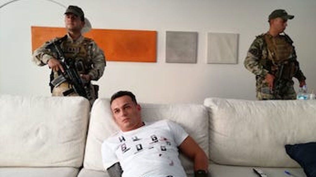 Agitada detención de un  jefe narco brasileño  en la casa de un exfutbolista en Paraguay