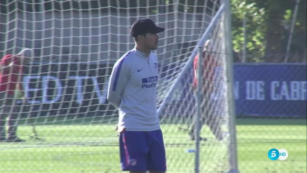 Simeone y el Profe Ortega ya aprietan a los jugadores del Atlético de Madrid