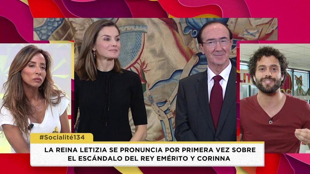 La Reina Letizia se pronuncia sobre el escándalo del Rey emérito y Corinna