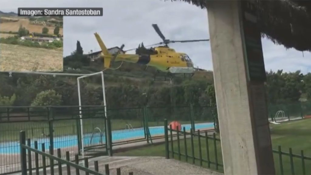 Lucha contra el fuego en varios puntos de España