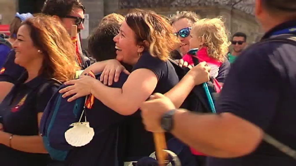 El fin del Camino de Santiago con la llegada de 2000 peregrinos al día