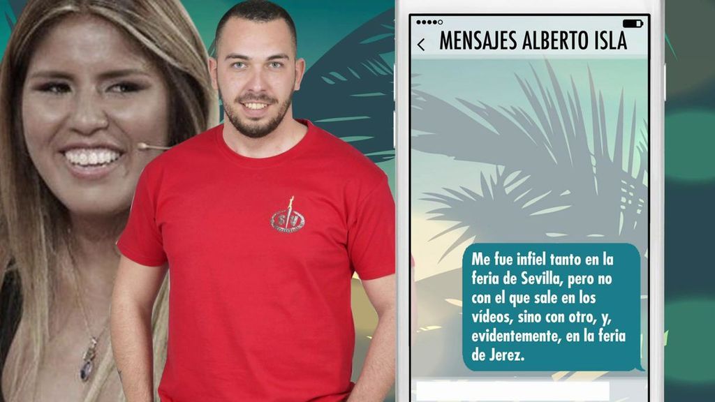 Más mensajes de Alberto Isla: “Chabelita me fue infiel en la feria de Sevilla y en la de Jerez”