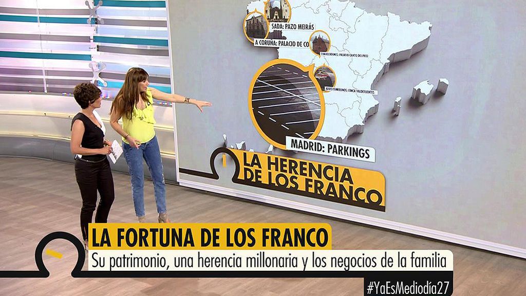 Radiografía de la herencia de los Franco: de un castillo en Torrelodones a pisos turísticos en Málaga