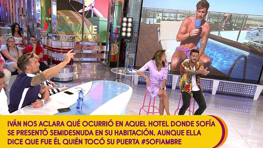 Hugo Paz e Iván González, enfrentados por Sofía Suescun: "Vosotros tonteando, ella desnuda ¿y yo qué hago? ¿confío en ti o no?