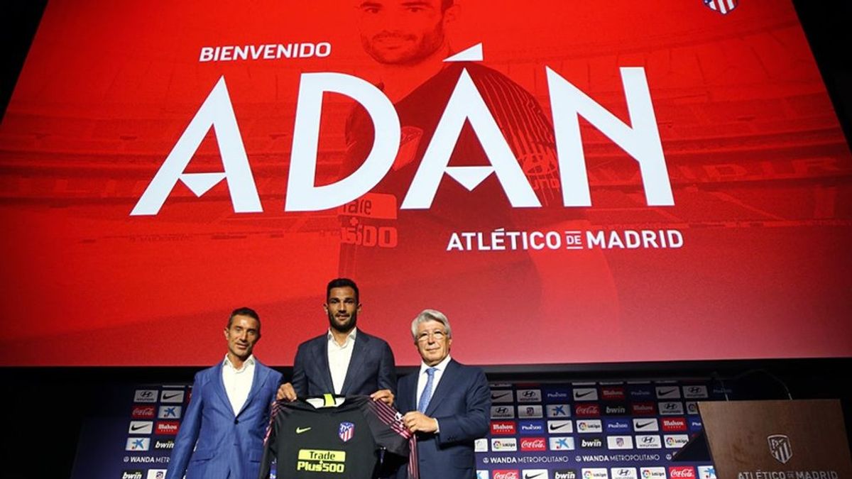 Adán ficha por el Atlético de Madrid hasta junio de 2020 Adán ficha por el Atlético de Madrid hasta junio de 2020