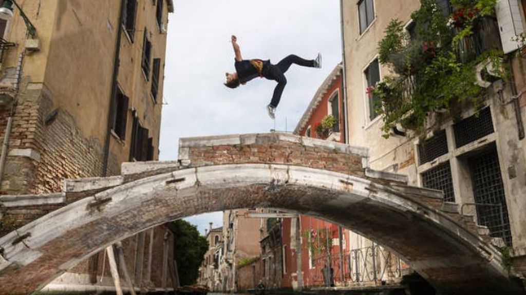 Reenamorarse de Venecia a base de parkour