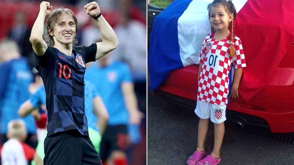 “Lo doy todo en el campo por aficionados tan valientes como tú”: La carta de Modric a una fan croata de 5 años que sufre cáncer