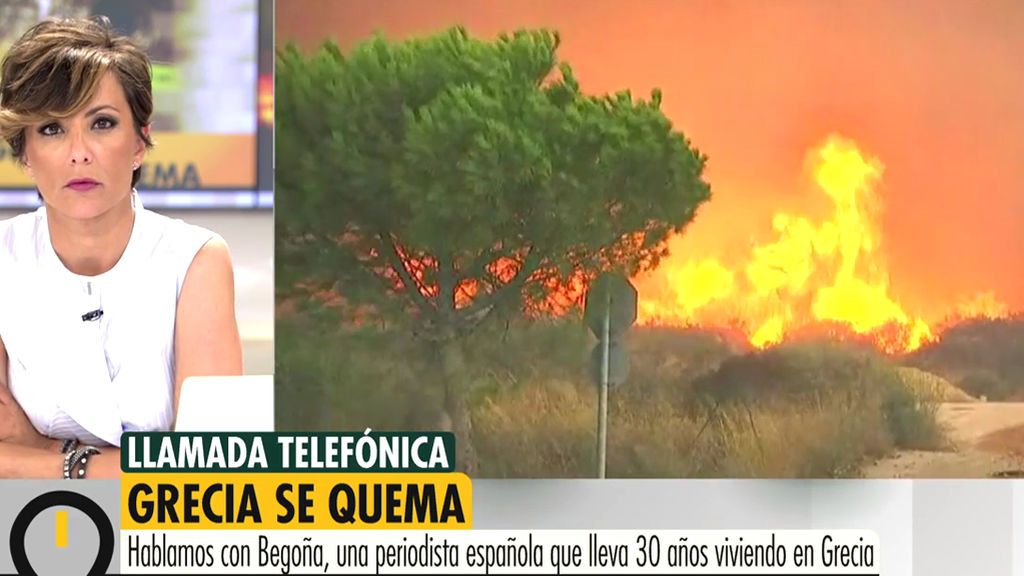 Una periodista española en Grecia: “Se han encontrado, al menos, otros diez cadáveres carbonizados por el incendio”