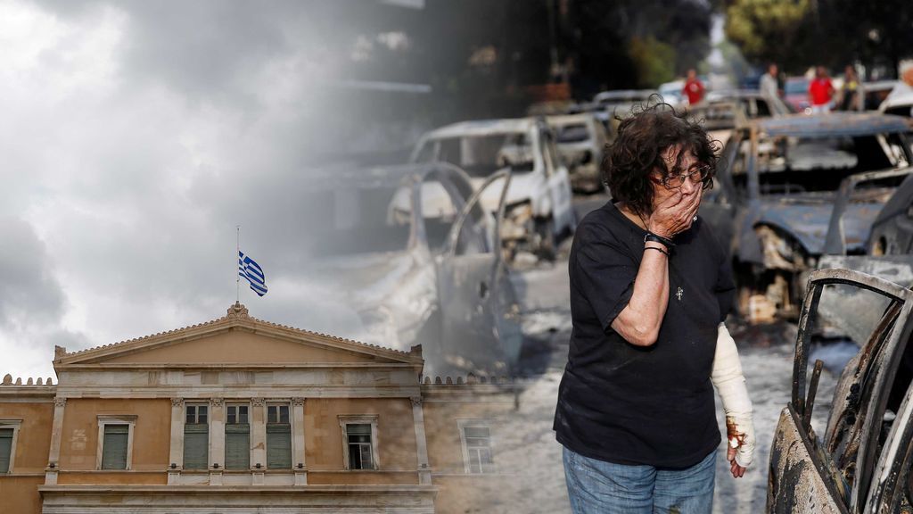 Incendios en Grecia: la previsión meteorológica de Atenas que tanto puede influir en la evolución de los fuegos Incendios en Grecia: la previsión meteorológica de Atenas que tanto puede influir en la evolución de los fuegos