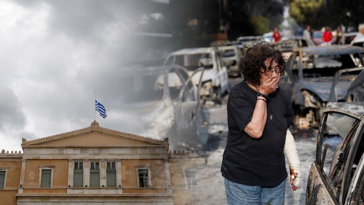 Incendios en Grecia: la previsión meteorológica de Atenas que tanto puede influir en la evolución de los fuegos