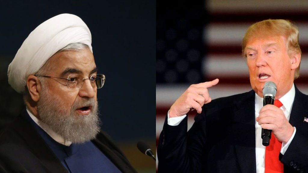 Tenso cruce de mensajes con amenazas entre Trump y Rohani