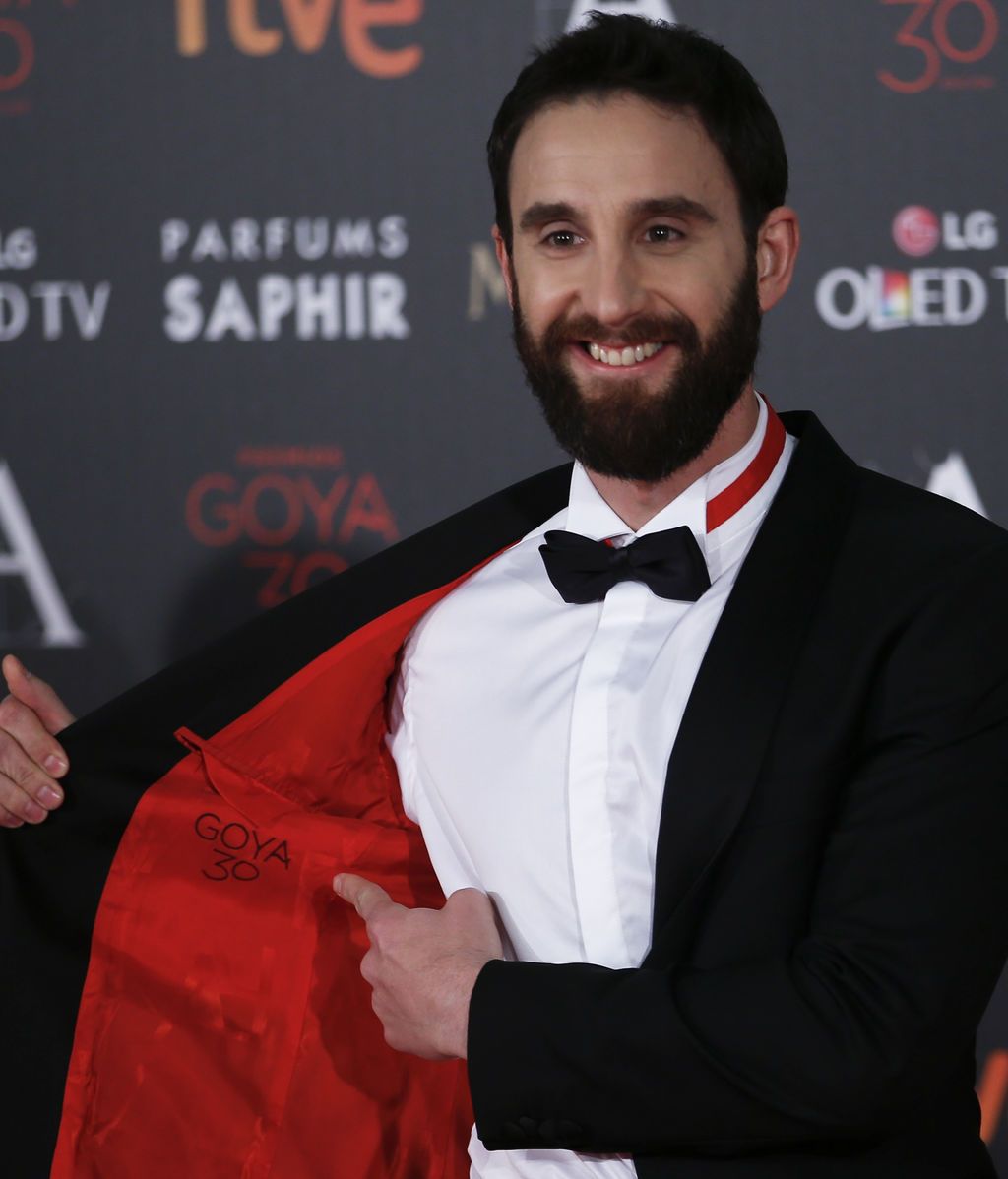 Dani Rovira en la 30ª gala de los Premios Goya, en 2016.