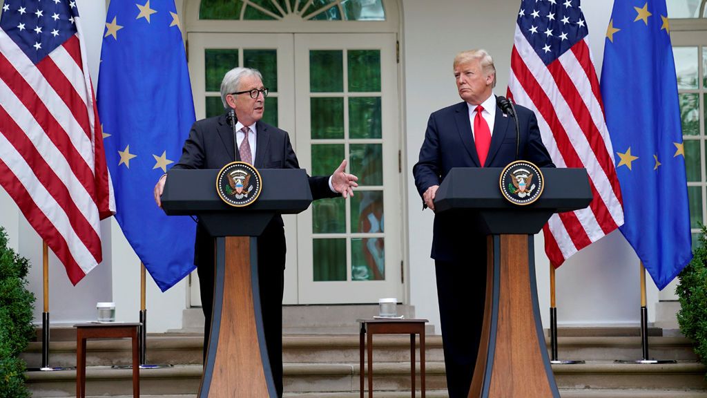 Acuerdo entre la UE y EEUU para cerrar la disputa e iniciar una "nueva ...