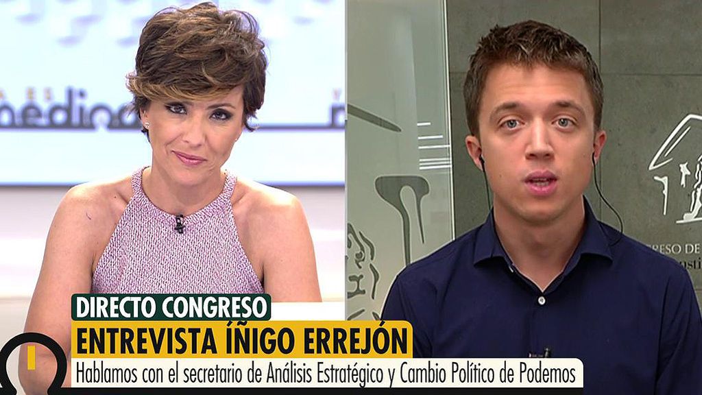 Íñigo Errejón: "El PP ha cambiado de líder pero eso no significa que se haya renovado"