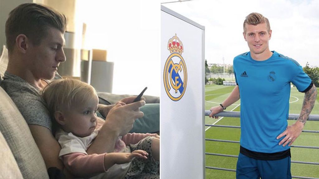 Toni Kroos triunfa con el original tatuaje que se ha hecho de su hija