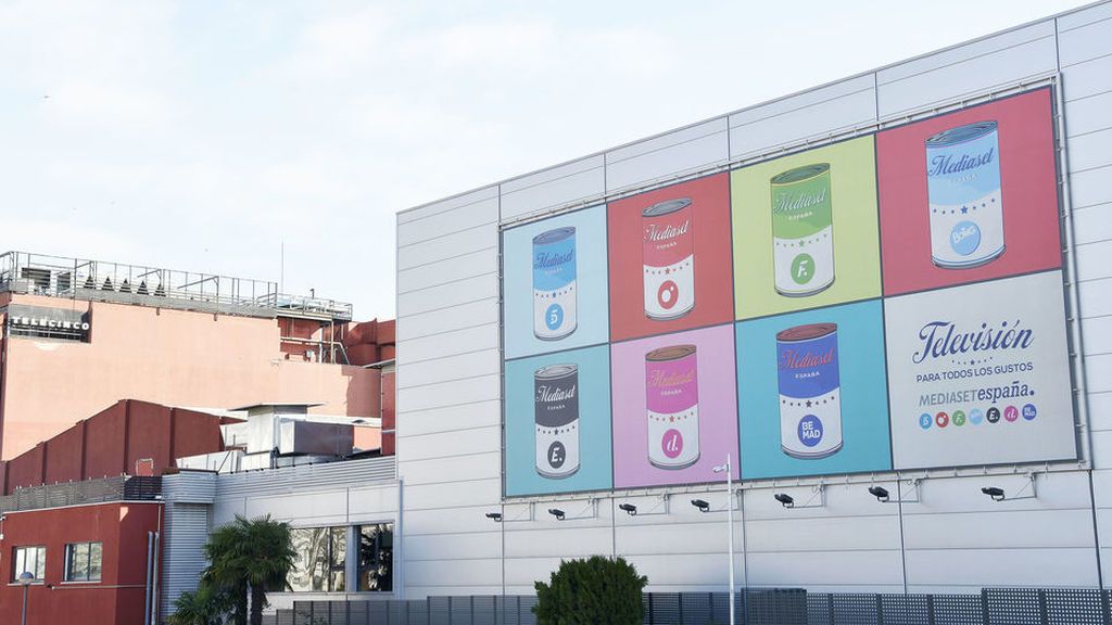 Sede de Mediaset España, en Madrid.