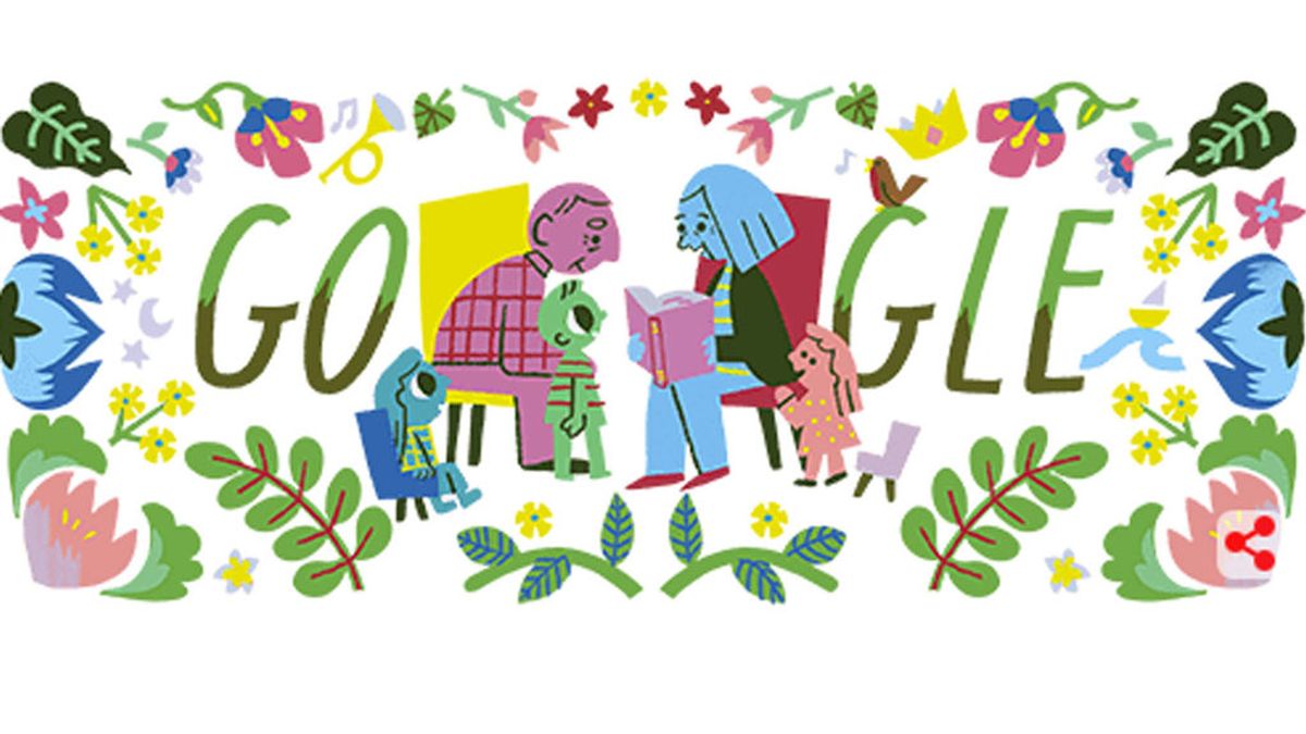 Google recuerda el Día de los abuelos con un doodle dedicado