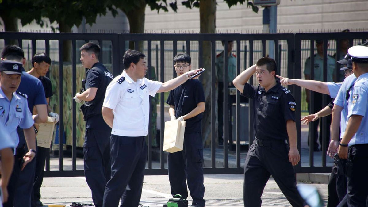Explota una bomba delante de la embajada de EEUU en Pekín