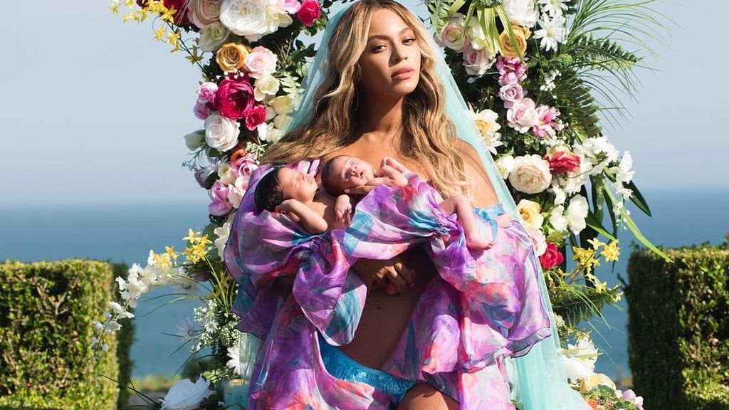 ¡Por fin! Beyoncé nos enseña a sus gemelos un año después de presentarlos en la famosa foto