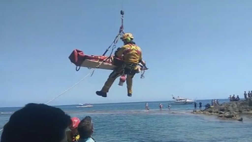Cada vez hay más rescatados en las costas españolas